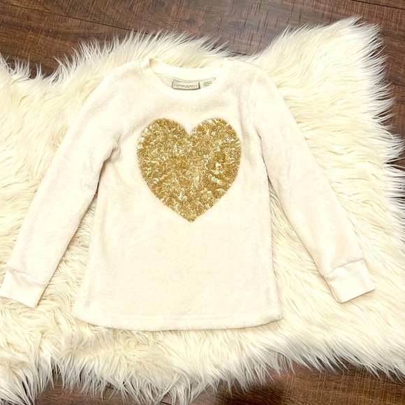 Cynthia Rowley Girls fleece sweatshirt size:5-6 - Picture 1 of 5